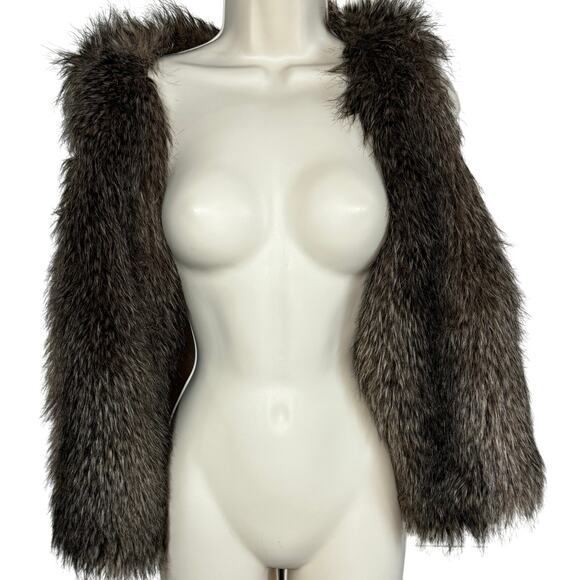 Cozy NY&C Faux Fur Vest - Size Small/Medium - Picture 1 of 6